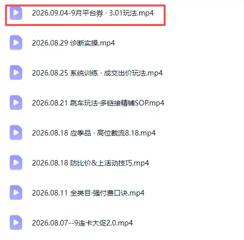 拼多多实战特训营(更新26年9月-北疆网创