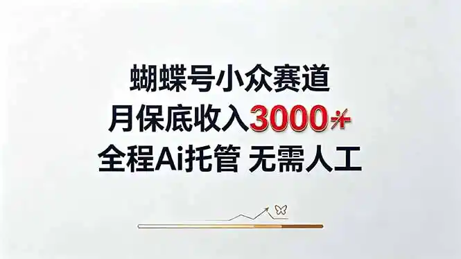 视频号小众领域，月收入3000+， 全程Ai托管操作 新人2天学会！-北疆网创