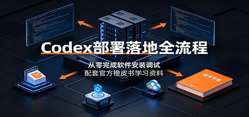 Codex部署落地全流程：从零完成软件安装调试，配套官方橙皮书学习资料-北疆网创